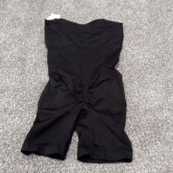 Nicole Miller New York Black Strapless Seamless Shaping Bodysuit Size S NWT - Picture 2 of 2